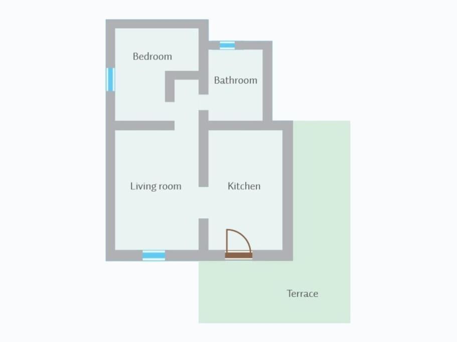 Holiday Home Lana Лабин Экстерьер фото